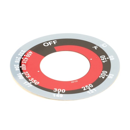Star Manufacturing Label - Knob 2M-Z18125